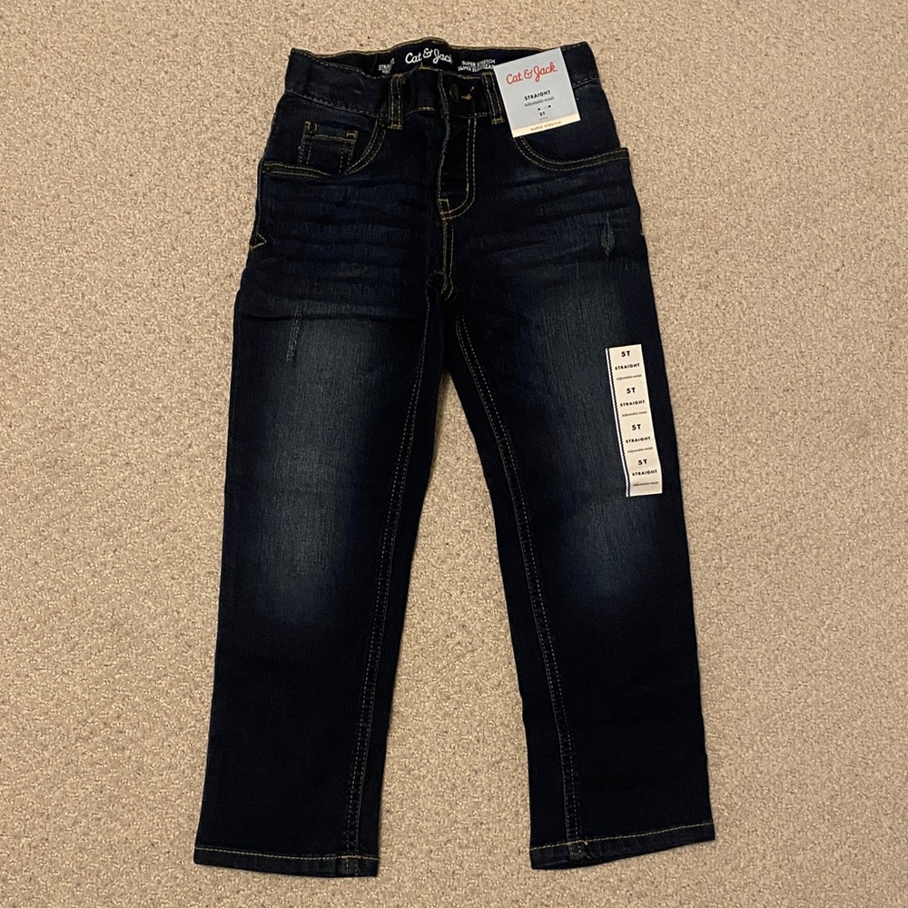 Cat & Jack Indigo Denim Pants
